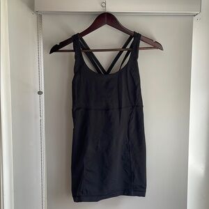 Black Strappy Tank Top